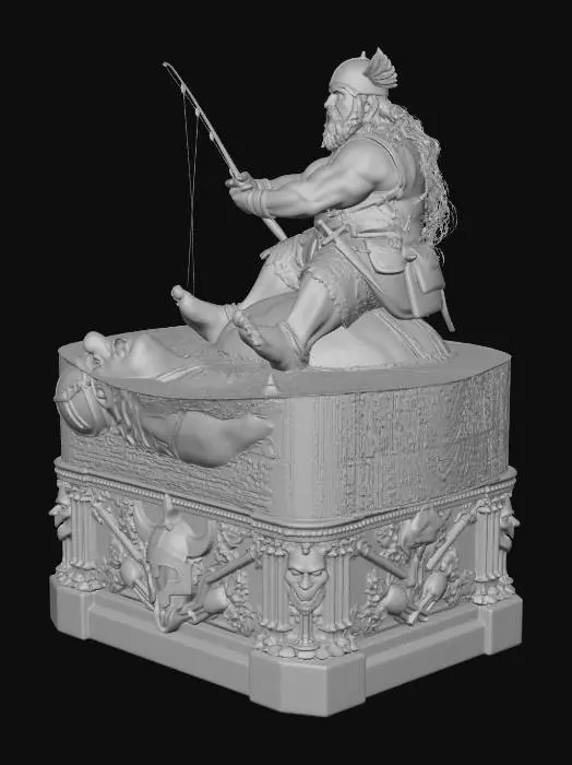 3D model for Fisherman Fantasy