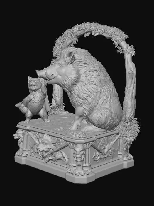 3D model for Unexpected Friends