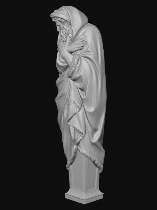 3D model for Thoughtful Contemplation
