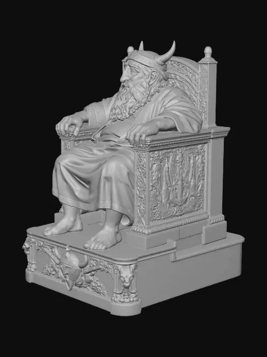 3D model for Gaulish Chief