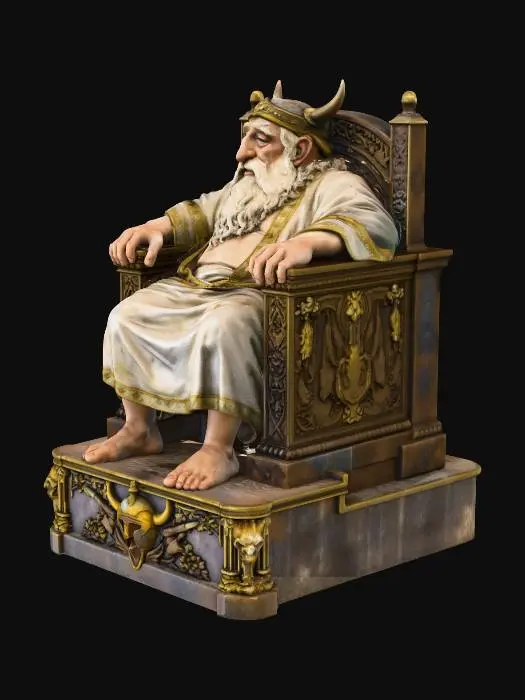 3D model for Gaulish Chief