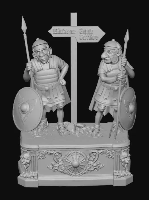 3D model for Border Line