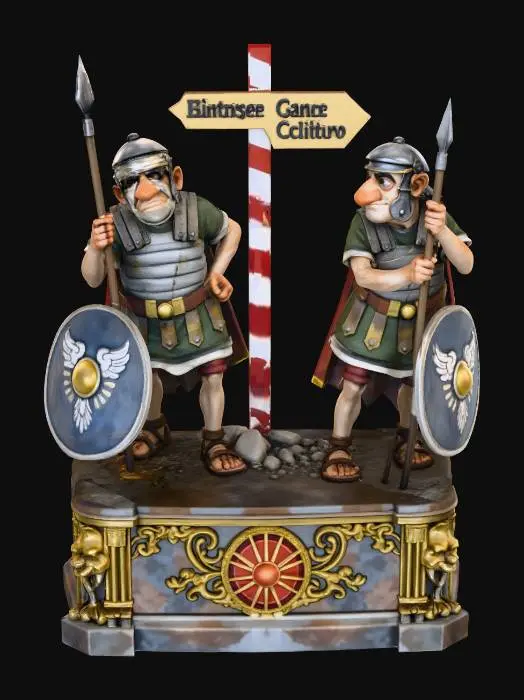 3D model for Border Line