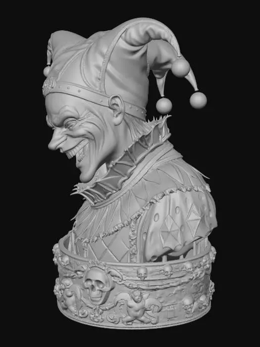 3D model for Baroque Jester1