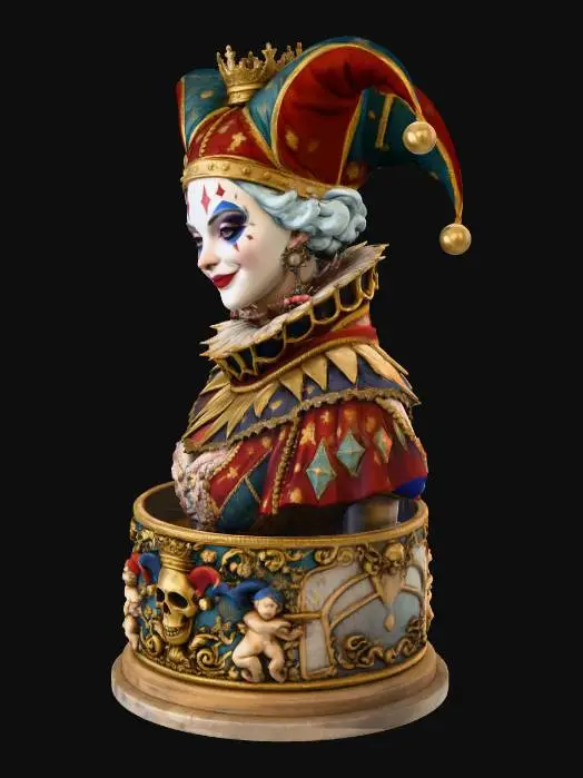 3D model for BAroque Jester2