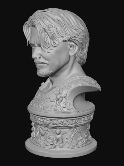 3D model for Baroque Johnny