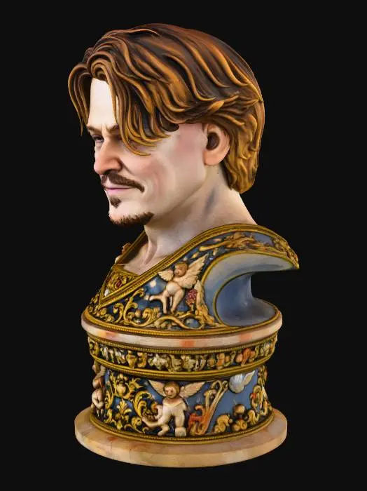 3D model for Baroque Johnny