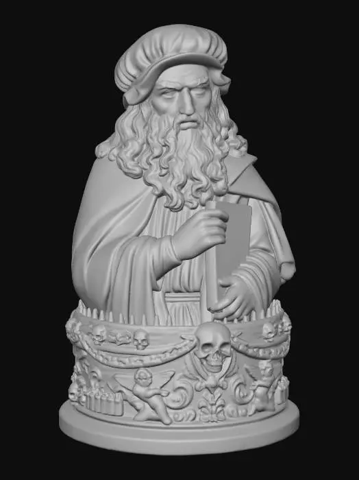 3D model for Baroque Leo