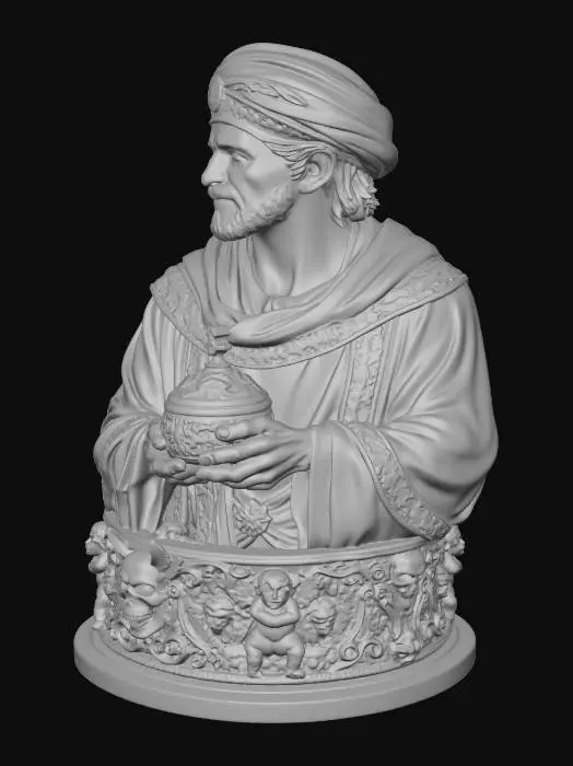 3D model for Baroque Wise Noble