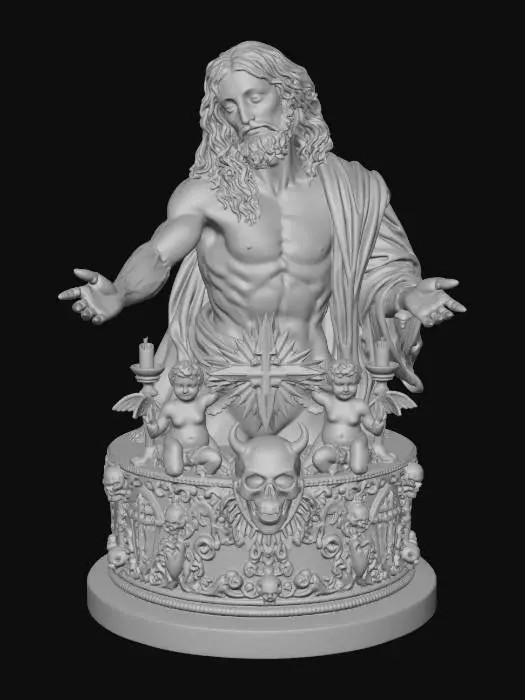 3D model for Divine Hero