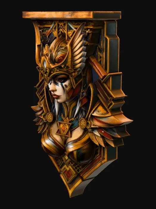 3D model for Valkyrie Guardian