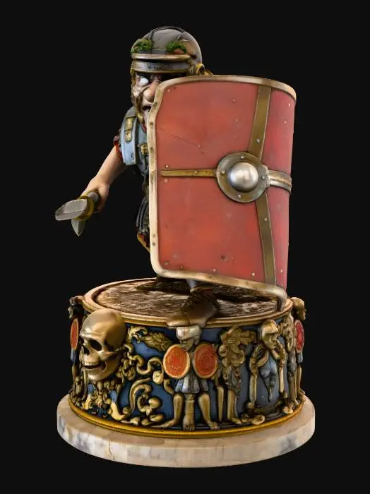 3D model for Roman Legionair