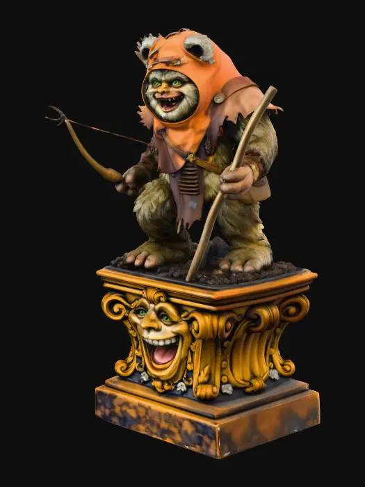 3D model for Ewok Warrior