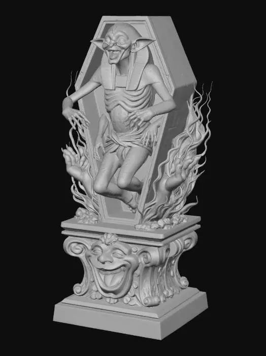 3D model for Gremlin Mummy