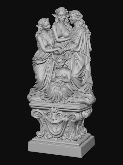 3D model for Gremlins Laughter