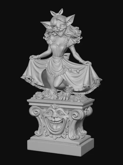 3D model for Gremlin in Wonderland