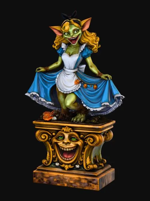 3D model for Gremlin in Wonderland