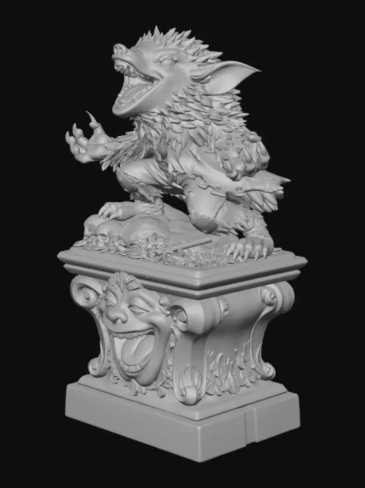 3D model for Gremlin Lunar Laughter