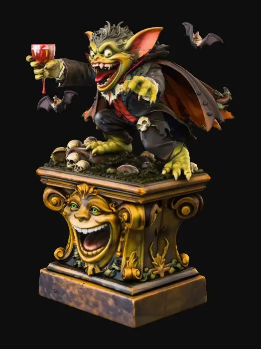 3D model for Gremlin Dracula