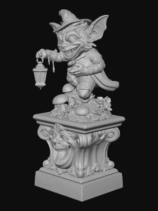 3D model for Gremlin Lantern Keeper
