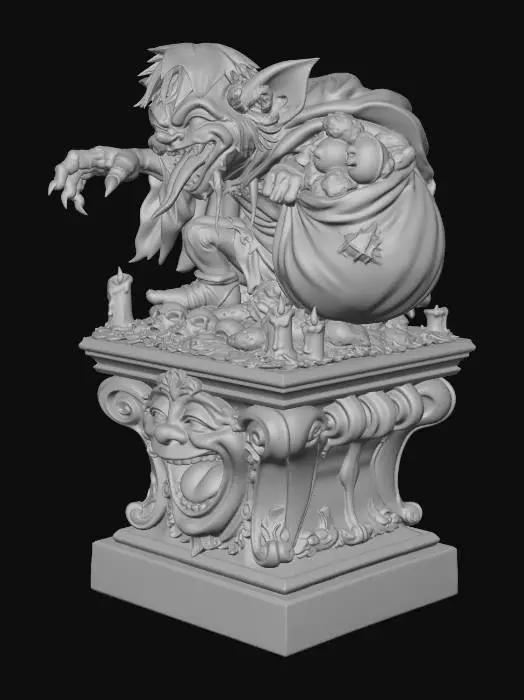 3D model for Gremlin Witch