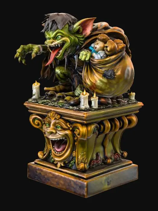 3D model for Gremlin Witch