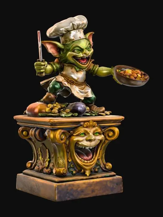 3D model for Gremlin Cook