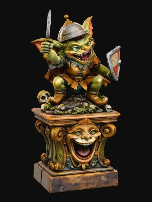 3D model for Gremlin Knight