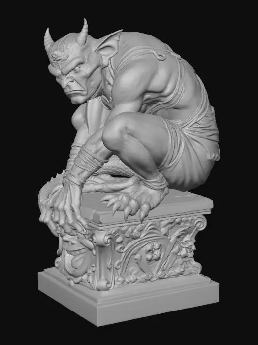 3D model for Gargoyle's Gaze