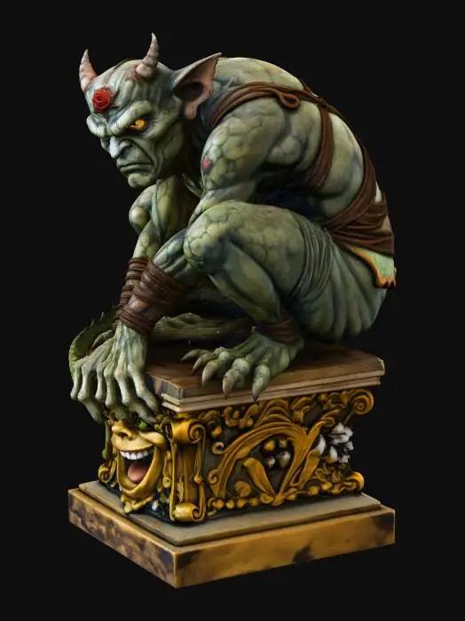 3D model for Gargoyle's Gaze