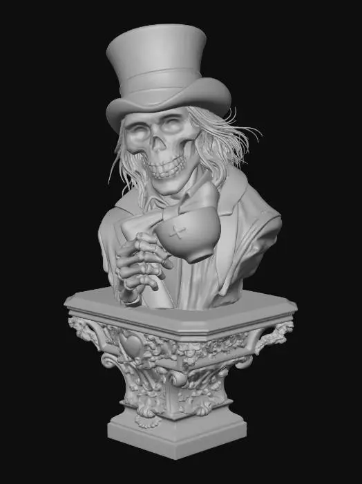 3D model for Skeleton Tea Time