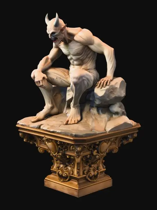 3D model for Demon's Vigil