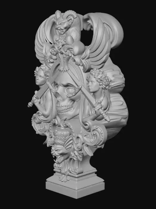 3D model for Grim Majesty