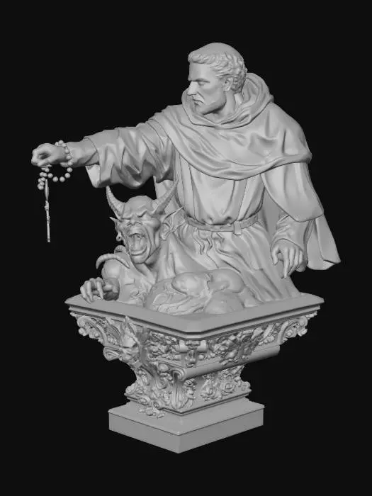 3D model for Divine Confrontation