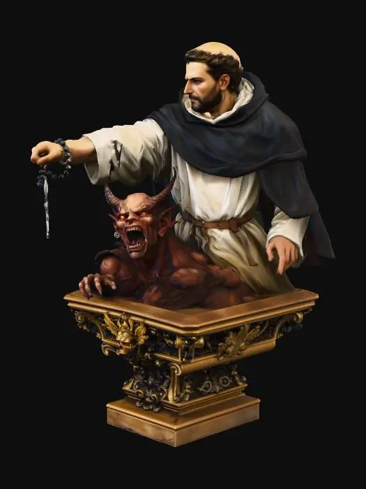 3D model for Divine Confrontation