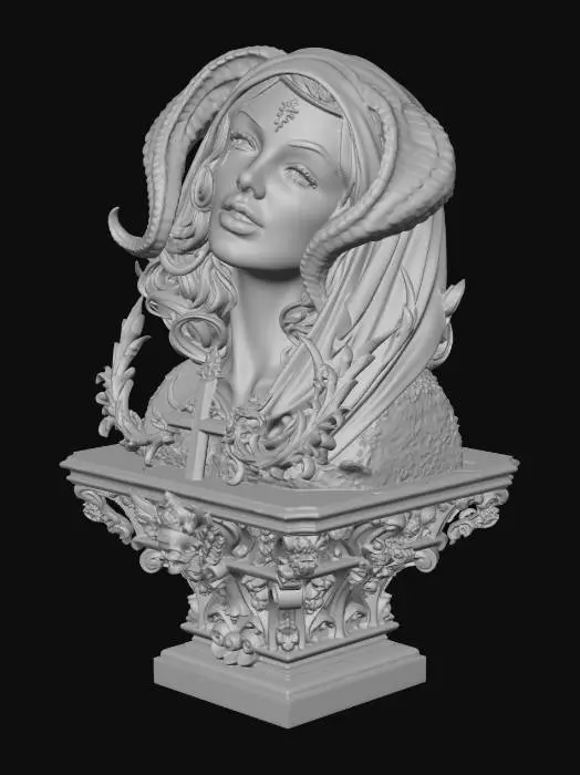 3D model for Divine Dichotomy