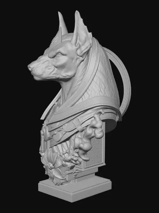 3D model for Guardian of the Underworld