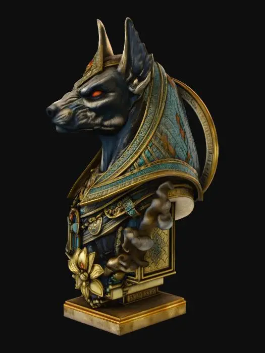 3D model for Guardian of the Underworld