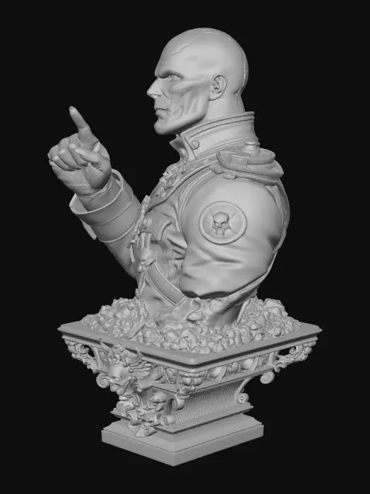 3D model for Commander of Flames