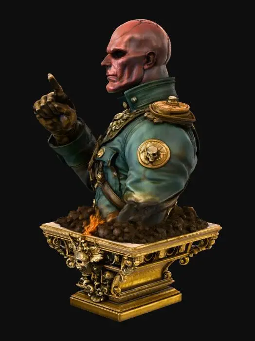 3D model for Commander of Flames