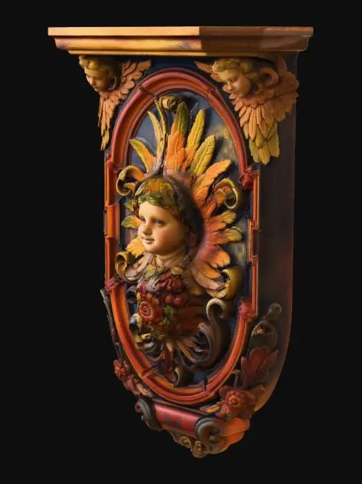 3D model for Cherubic Elegance