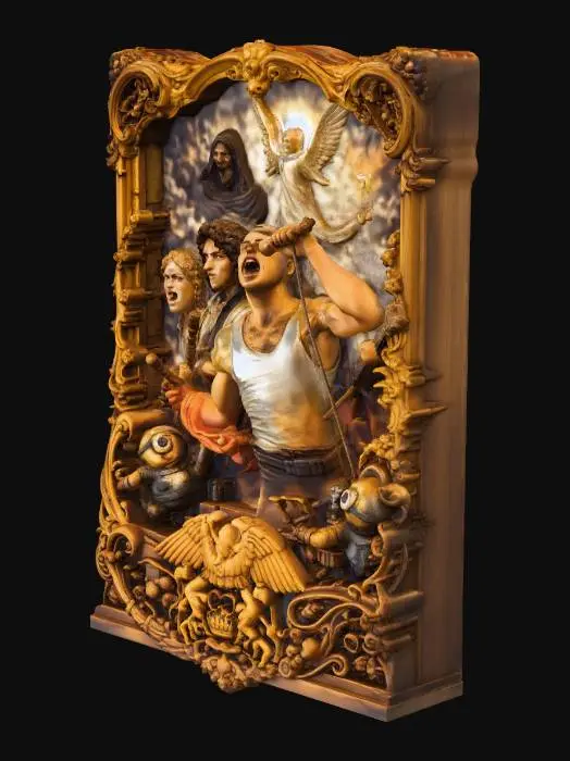 3D model for Bohemian Rhapsody