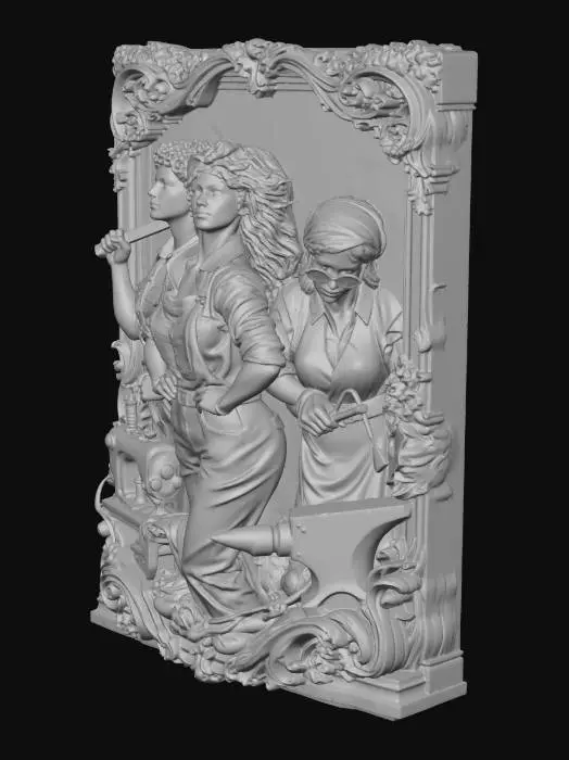 3D model for Sisters are Doing it For Themselves