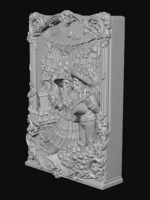3D model for Day of the Dead