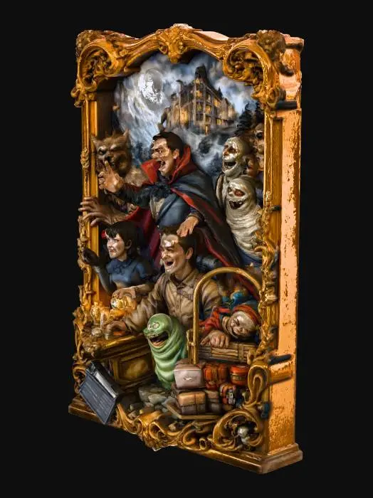 3D model for Hotel of Monsters