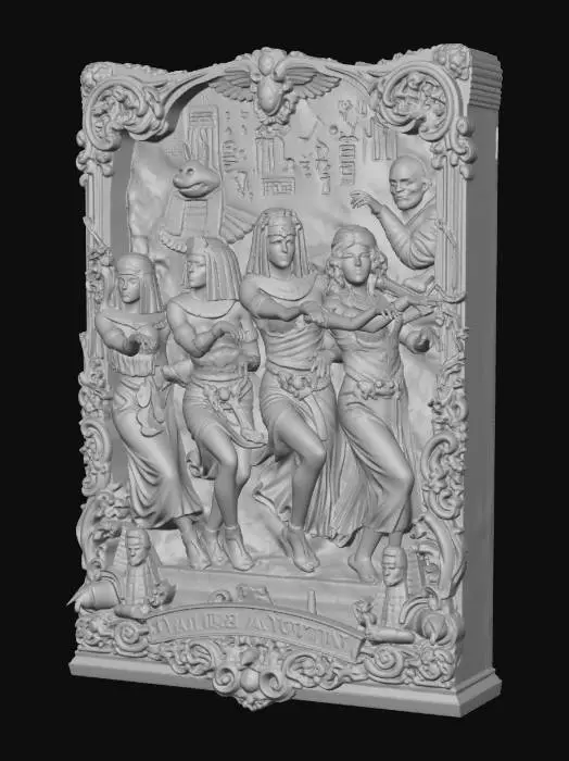 3D model for Walk like an Egyptian
