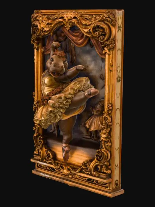 3D model for Degas Hippo