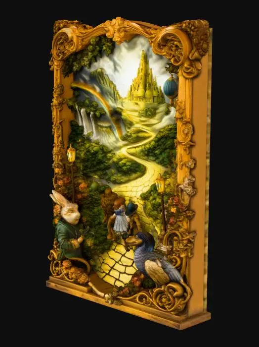 3D model for Yellow Brick Road