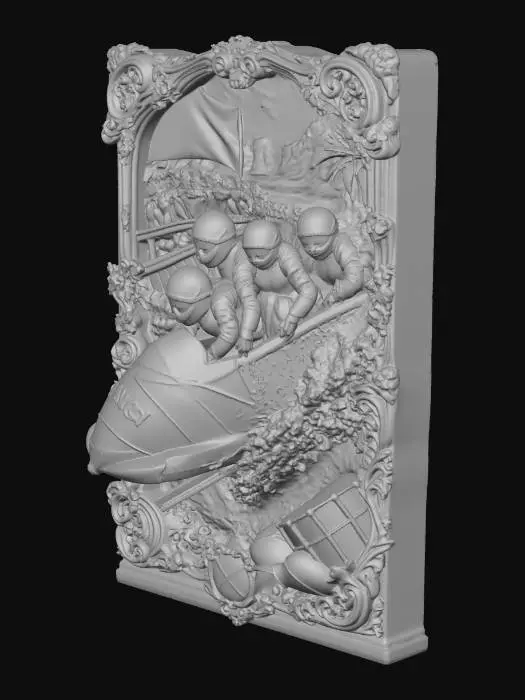 3D model for Cool Runnings