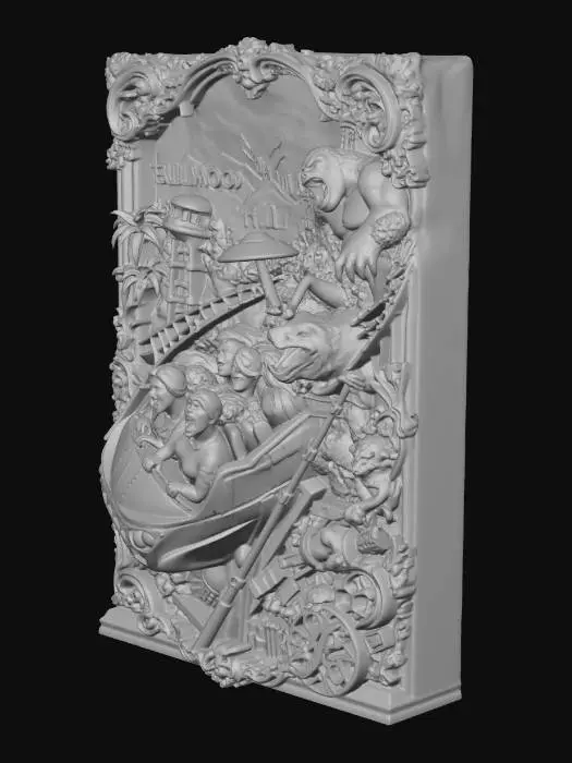 3D model for Hollywood Rollercoaster